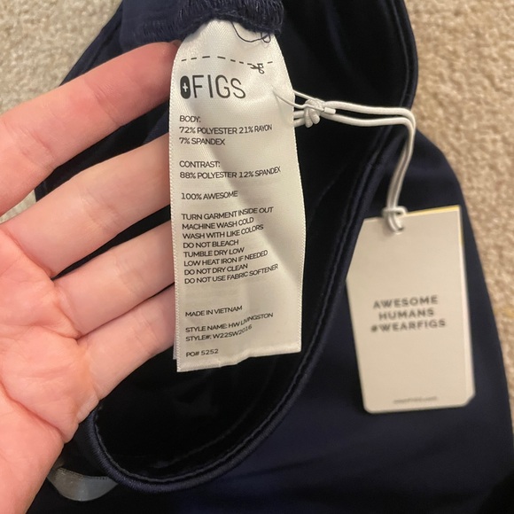 FIGS Livingston Basic Scrub Bottom - Picture 5 of 5